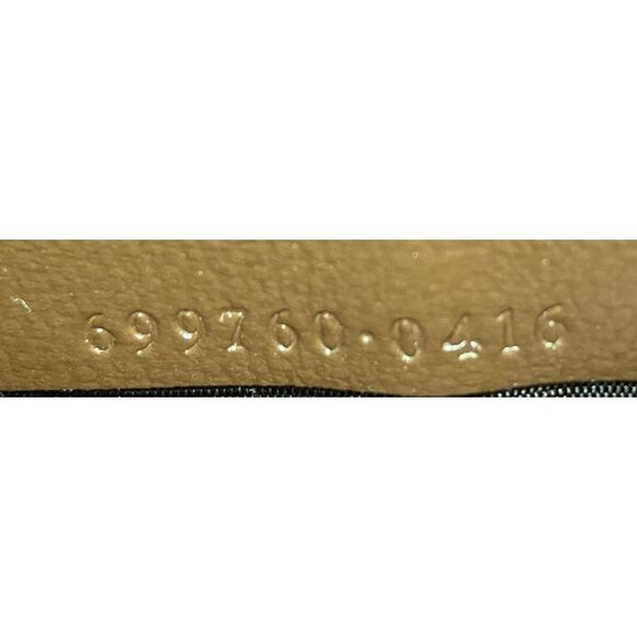 Gucci Horsebit 1955 Flap Wallet with Strap GG Coated Canvas Brown - Picture 6 of 6